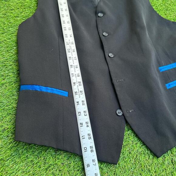 Doc & Amelia Premier Vest with Blue Trim - Picture 4 of 5